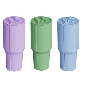 Vendita all'ingrosso <span class=keywords><strong>MU</strong></span> 2-parte inserto interno in Silicone per tazza-divisore per bevande a doppio vano per bicchieri e tazze - Product Image 2