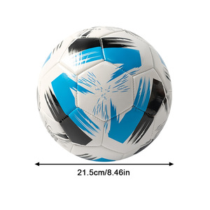 Balón de Fútbol Profesional Talla 5 de Cuero PU para Playa, Marca de Fútbol, Impecable, Artículos de Fútbol - Product Image 1