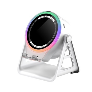 Novo Suporte de Celular Sem Fio 2026 com Indução 5.3, Estéreo, Microfone Integrado, Mini Alto-falante Portátil de Mesa com LED RGB - Product Image 1