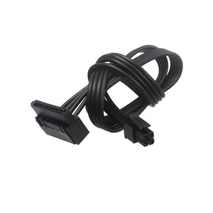 Mini 4 Pin to Right Angle 15 Pin SATA Hard Drive HDD Power Supply Adapter <strong>Cable</strong> <strong>for</strong> Lenovo <strong>Computer</strong> PC Case Motherboard - Product Image 1