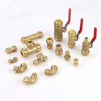 KLOE Raccord coudé mâle en laiton 90 degrés à connexion rapide 3/8" 1/2" 3/4" 1" CUPC NSF sans plomb pour alimentation en eau