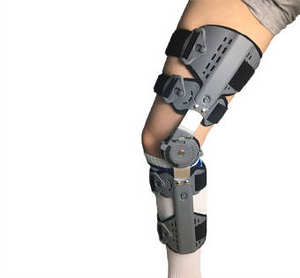 Nuevo estilo más vendido, artritis, descargador de fractura de muslo, rodilleras ortopédicas, soporte de extensión - Product Image 2