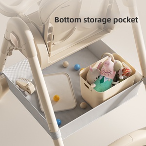<span class=keywords><strong>Chaise</strong></span> haute multifonctionnelle pour bébé Three Little Fish, <span class=keywords><strong>chaise</strong></span> de repas réglable en hauteur, pliable et inclinable pour nourrissons - Product Image 2