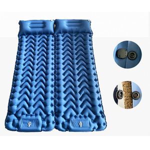 Colchoneta Inflable Extra Gruesa de 3.9 Pulgadas, Colchón de Aire Impermeable para Acampar, para Excursionismo y Senderismo - Product Image 1