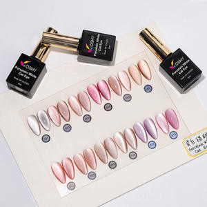 Toptan popüler kedi gözü <span class=keywords><strong>Cyber</strong></span> UV Nail Art lehçe jel özel LED jel Salon kullanımı için uzun ömürlü fransız tarzı şişe ambalaj - Product Image 3