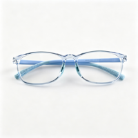 Gafas Ópticas para Niños CF-89004, Anti Luz Azul, Control de Miopía, Montura Ligera de TR90, Almohadillas Nasales de Silicona Suave, Lentes TAC, Escolares