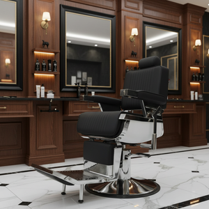 Chaise de Salon Portable 2026 en Promotion, Mobilier de Salon Robuste, Fauteuil Inclinable pour Homme, Chaise de Barbier - Product Image 1