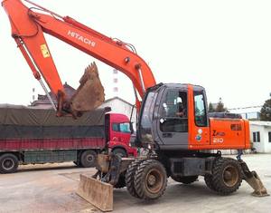 Gebruikte Hitachi Zx210 Wielgraafmachine Originele Hitachi Zx130/Zx160 Zx200 Zx210 Graafmachine - Product Image 5