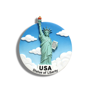 Imán para refrigerador de Bruselas, hecho a mano, de resina con logotipo personalizado, imanes de recuerdo de una sola casa de - Product Image 4