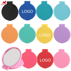 Mini Folding <b>Mirror</b> Portable Pocket <b>Makeup</b> Small Vintage Travel Compact <b>Mirror</b> Bulk for Promotion Sales GZ RTS Bulk Mixed Order - Product Image 1