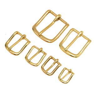 ठोस पीतल वेस्ट एंड बेल्ट बकल - Product Image 3