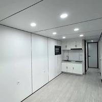 Cabine modulaire extérieure sur mesure de 20 pieds et 40 pieds, type Apple, pour hôtel, logement et bureau