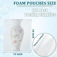Emballage de mousse EPE personnalisé, matériel de déménagement, fournitures pour protéger la vaisselle, les verres, les assiettes et les objets fragiles pour les boîtes de déménagement