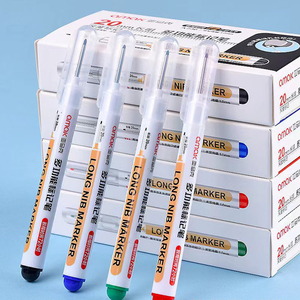 Stylo <span class=keywords><strong>marqueur</strong></span> polyvalent à pointe de 20mm, Construction à Long nez, outils de travail du bois, crayon, trou profond, pointe longue - Product Image 4