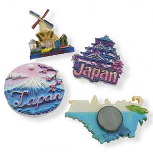 Souvenirs personnalisés en résine avec logo personnalisé de Chine, aimant de réfrigérateur 3D personnalisé pour cadeau souvenir à revendre - Product Image 3