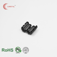 SCRC35A Split Ferrite Clamp Core Inner 2.5mm for Below 2.5mm Cables Choke Coil Power Line EMI RFI Filter Transformer Ring Core