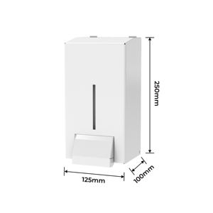 FANDA เครื่องจ่ายสบู่เหลวแบบติดผนังที่ทันสมัยและเป็นมิตรกับสิ่งแวดล้อม ความจุ 1000 มล. โครงสร้างสแตนเลส - Product Image 6