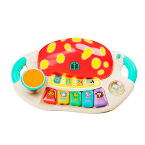 Cartoon Mushroom <b>Music</b> Piano Multifunction Function <b>Music</b> and Lights Keyboard <b>Instrument</b> Toy - Product Image 1