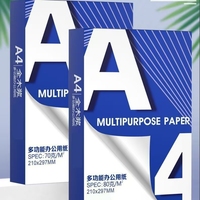 Grade A blanc 70-80Gsm double bureau recyclé impression papier offset A4 taille 75g-80g poids pour la copie
