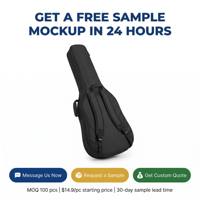 Jinchuan - Funda de Guitarra Acolchada Impermeable de 15 mm, Fabricada en Oxford, para Guitarra Acústica y Clásica, Precio de Fábrica OEM