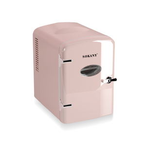 Mini <span class=keywords><strong>réfrigérateur</strong></span> de voiture Sokany 4L, petit <span class=keywords><strong>réfrigérateur</strong></span> domestique pour dortoir, réfrigération à <span class=keywords><strong>porte</strong></span> unique, <span class=keywords><strong>réfrigérateur</strong></span> de voiture à double usage - Product Image 3