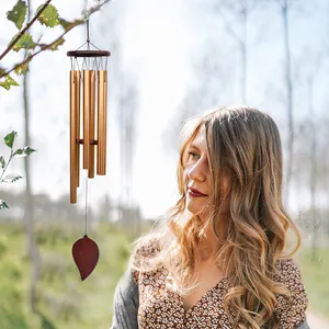 Carillón de viento de metal personalizado para decoración de jardín, carillón de viento de metal para regalo, novedad de <span class=keywords><strong>2022</strong></span> - Product Image 4