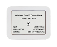 Interrupteur sans fil pour télécommande RF 433MHz de Style européen