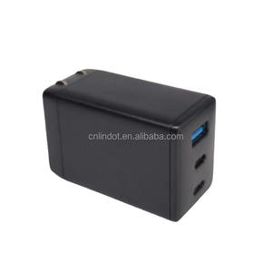 Produits tendance <span class=keywords><strong>2022</strong></span> nouveautés 2 ports US UK AU EU prise murale Pone chargeur A + C Gan PD 65w Type C chargeur - Product Image 4