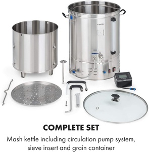 80L Nouveau contrôleur LCD Microbrasserie <span class=keywords><strong>Malt</strong></span> fermentation baril Bière Brasseur électrique bière mash tun - Product Image 2