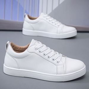 Black <b>White</b> Wholesale Fashion Design Trendy Lightweight Customized Logo New Style <b>Men</b> Walking <b>Shoes</b> Casual <b>Shoes</b> - Product Image 2