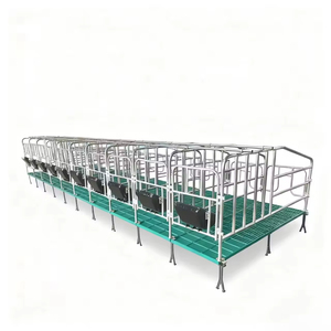 Box di gestazione personalizzato <span class=keywords><strong>per</strong></span> scrofe con mangiatoia, zincato a caldo, resistente, con barra di delimitazione e posizionamento <span class=keywords><strong>per</strong></span> attrezzature <span class=keywords><strong>per</strong></span> allevamenti suini - Vendita all'ingrosso - Product Image 5