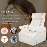 Chaise de stimulation musculaire EMS de nouvelle conception avec thérapie électromagnétique, technologie magnétique pour la récupération des muscles pelviens, double tension