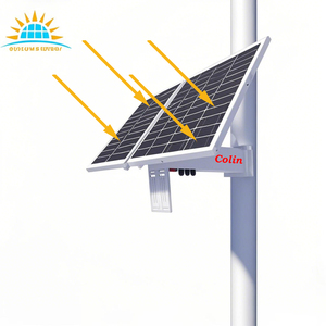 Colin 60W Outdoor Mono Panel Hot Sales 30AH 333WH DC24V DC5V DC12V for <strong>Wifi</strong> <strong>CCTV</strong> 4G Camera 4G Router 4G Network Converter - Product Image 4