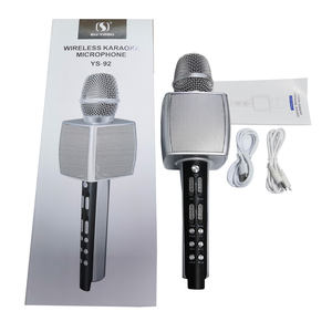 YS-92 10W 3000MAH Enregistreur 4 en 1 Machine de karaoké portable Haut-parleur Microphone de karaoké sans fil BT pour Android/<span class=keywords><strong>iPhone</strong></span>/PC - Product Image 6