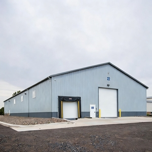 Struktur baja prefabrikasi portabel desain konstruksi ringan bangunan untuk gudang Prefab - Product Image 1