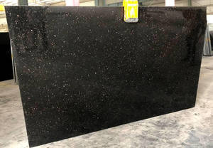 Naturais china pedra preto granito ouro, preto galáxia granito azulejos & slabs, preto estrela galáxia granito
