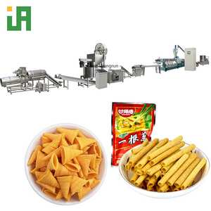 Doble tornillo frito <span class=keywords><strong>Doritos</strong></span> Bugle Snacks que hace la máquina extrusora automática <span class=keywords><strong>Doritos</strong></span> Chips línea de producción - Product Image 3