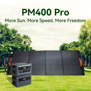 PM400 Pro Solar 400W พลังงานแสงอาทิตย์แบบพกพา จัดส่งฟรี EU US สำหรับตั้งแคมป์กลางแจ้ง รับประกัน 5 ปี สำหรับสถานีพลังงาน OSCAL ทุกประเภท - Product Image 1