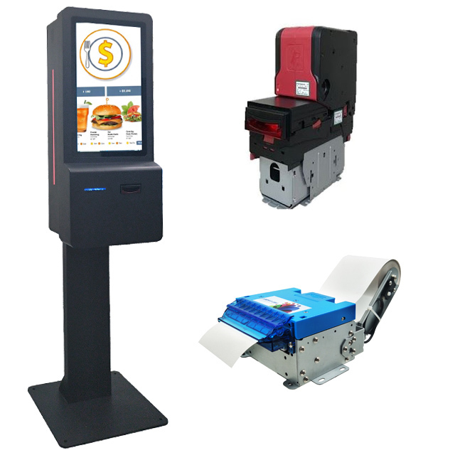 Self Service Checkout Cashin Payment Kiosk with Bill Acceptor