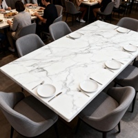 Papel Tapiz Autoadhesivo de PVC con Diseño de Mármol, Vinilo Decorativo para Gabinetes