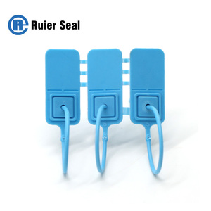 Rep723 biểu tượng tùy chỉnh laser mã vạch kéo chặt chẽ container an ninh Nhựa Khóa Con dấu tự khóa nhựa an toàn con dấu - Product Image 2