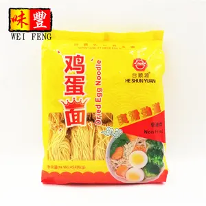 Precio al por mayor la mejor calidad chino saludable marcas tradicionales huevo fideos Slim estilo Oriental fideos secos