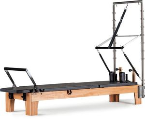 Cama de Pilates de madera ajustable de deslizamiento suave para entrenamiento central de estudio en casa - Product Image 3