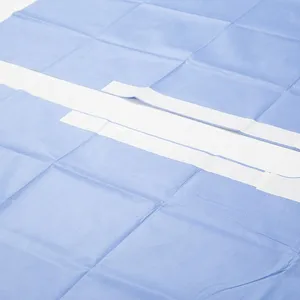 Moins cher 2ply Non-tissé Jetable Stérile Champs Chirurgical U Drapé avec Adhésif autres consommables médicaux - Product Image 2