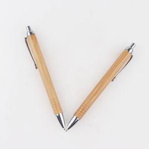 Selling Press Bamboo Ballpoint <b>Pen</b> Promotional Customized Personal Logo Printed for Office Stationery Ball <b>Pens</b> - Product Image 5