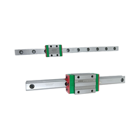 HIWIN Glissière de guidage de mouvement linéaire Miniature MGN7H MGN9H MGN12 MGN15 Magasins d'impression de matériaux en acier PLC Bloc Noyau de roulement Nouveau Utilisé