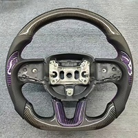 Hot <strong>Selling</strong> High-quality Carbon Fiber <strong>Car</strong> Steering Wheel Suitable for Dodge Challenger SXT RT SRT GT <strong>Hellcat</strong>