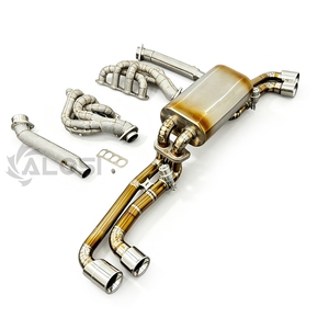 Escape de Aleación de Titanio Catback Compatible con <span class=keywords><strong>Ferrari</strong></span> <span class=keywords><strong>F430</strong></span> 2004-2009 - Product Image 3