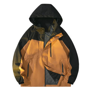Nouvelle veste d'extérieur pour homme, coupe ample, grande taille, coupe-vent et imperméable, idéale pour la randonnée en montagne – Collection automne, modèle très prisé - Product Image 5