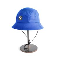 Topi Pantai Musim Panas Unisex Bahan Tiga Lapis Anti Sinar Matahari untuk Perjalanan Luar Ruangan, Tali Pengikat Dapat Disesuaikan, Model Bucket, Cocok untuk Memancing dan Santai